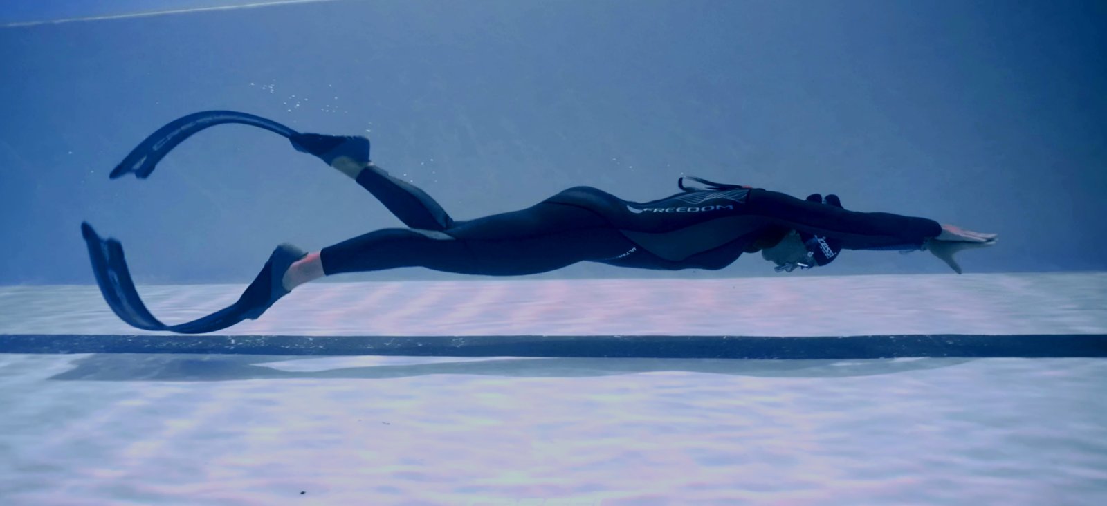 Entrenamiento de apnea en piscina